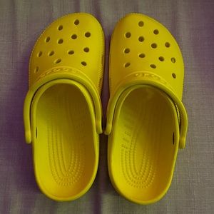 Yellow Crocs